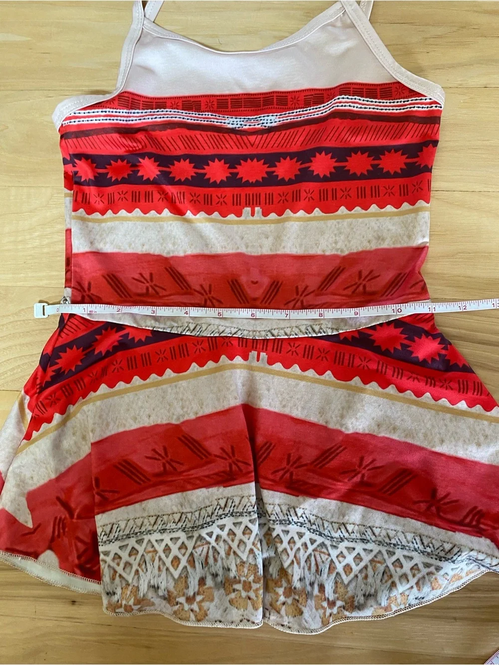 Moana Dress Up Dance Costume Size 120 (6) Moana Leotard Skirt